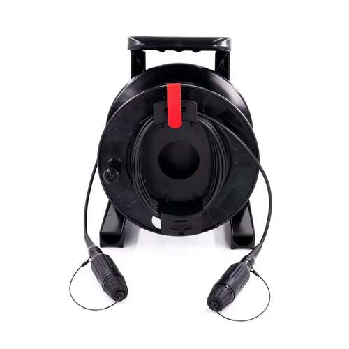 Latest company case about FTTA Tactical Fiber Optic Cable Reel Expanded Beam AARC Connector HXB11 HXB13 HXB15 SM 2 4 6 8 Fibers Channels