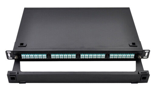 19" FTTH MPO MTP Patch Panels LC 1U Fiber Cassette Module Rack Mount