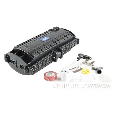 48fo 96fo Fiber Optic Splice Closure Inline Joint Enclosure Fiber 6 Hole