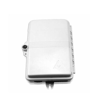 6Port Fiber Optic Terminal Box SC APC/UPC SM SX PC+ABS Light Grey For Telecom