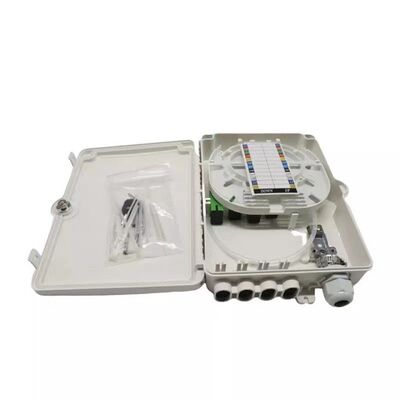 8Port Fiber Optic Terminal Box IP-66 Protection Level SM SC Wall Pole Mount