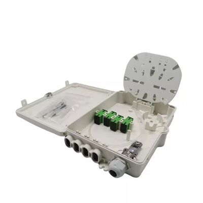 8Port Fiber Optic Terminal Box IP-66 Protection Level SM SC Wall Pole Mount