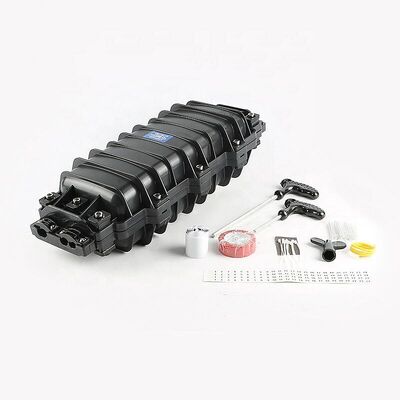 96 Core 3in 3out Horizontal Type Aerial Fiber Optic Access Terminal Splice Joint Closure