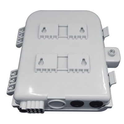 Fiber Optic Terminal Box 8Core SM/DX SC/LC/ST/FC Light Gray/Black IP 66