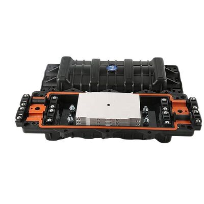 Inline Type 96Core Fiber Optical Splice Closure 4port Joint Enclosure 2in 2out