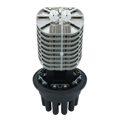 Outdoor Aerial 288 core Fiber Optic Joint Enclosure 6in 6out Dome Splice Closure