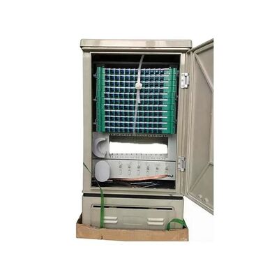 SMC Optic Distribution Box ODC Floor Outdoor Fiber Optic Distribution Cabinet