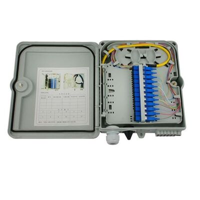 12 / 24 Port Indoor / Outdoor Fiber Termination Box FTTH FTTX FTTB