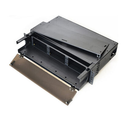2U MPO MTP Patch Panels APC SC Duplex Fiber Enclosure Rack Mount