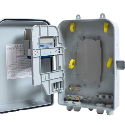 Waterproof Fiber Optic Splitter 1x16 Plug IP66 ABS PLC Splitter