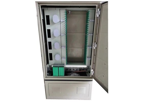 Pedestal Mounted Fiber Optic Cabinet Outdoor Distribution Cabinet IP65