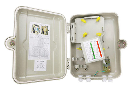 LGX Fiber Optic Splitter Box SMC+ABS Simplex / Duplex PLC Splitter 1x16