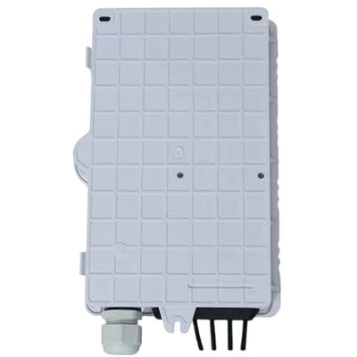 4Port Fiber Optic Terminal Box SC UPC SX SM White IP66 For Telecommunication