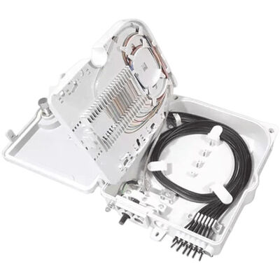 Fiber Optic Terminal Box 12Port SC/LC/ST/FC IP-66 UPC/APC Light Gray FTTH