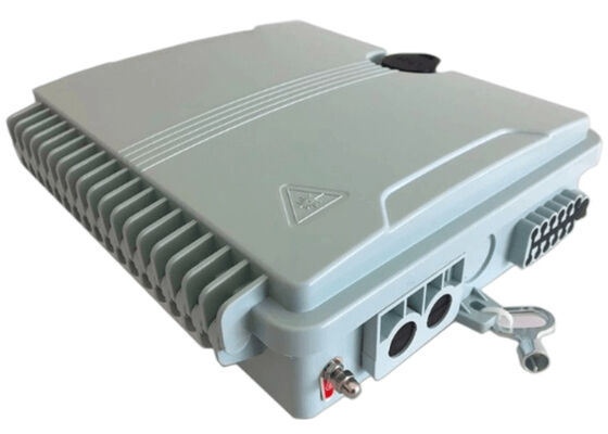 Fiber Optic Terminal Box 12Port SC/LC/ST/FC IP-66 UPC/APC Light Gray FTTH