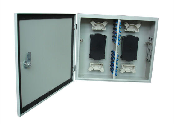 48Fo Outdoor Wall Mount Fiber Enclosure LC ODF Optical Distribution Frame