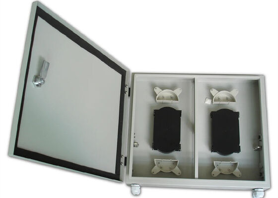 48Fo Outdoor Wall Mount Fiber Enclosure LC ODF Optical Distribution Frame