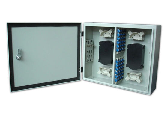 48Fo Outdoor Wall Mount Fiber Enclosure LC ODF Optical Distribution Frame