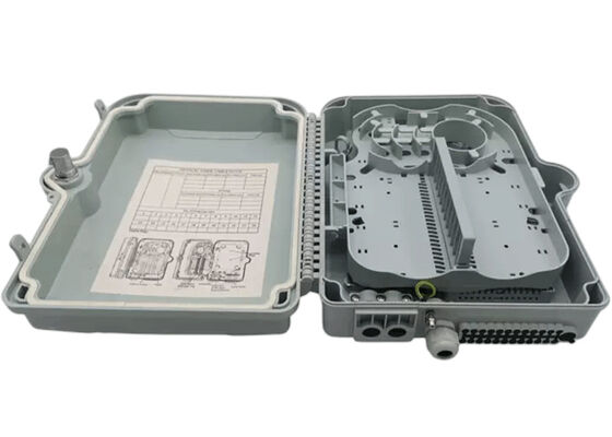 Simplex Fiber Optic Terminal Box OM3 / OM4 Fiber Splitter Distribution Box