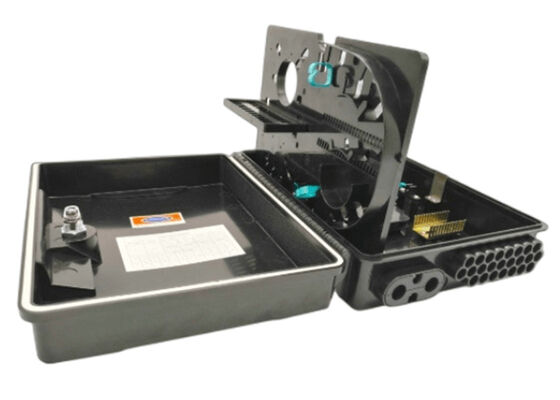 24Port Fiber Optic Enclosure Wall Mount / Pole Mount APC / UPC FTTB