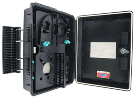 24Port Fiber Optic Enclosure Wall Mount / Pole Mount APC / UPC FTTB