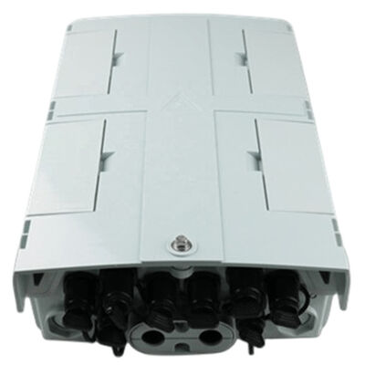 120F Fiber Optic Terminal Box Reinforced Adapter 1x8 Optical Splitter IP65