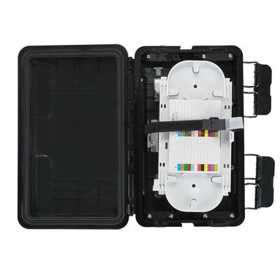 ABS Fiber Optic Splice Closure 2In 2Out Horizontal Cable Joint Enclosure