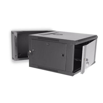 Chassis Server Rack Wall Mount Rack Cabinet 1.2mm 6U Glass Door