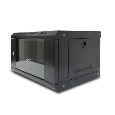 Chassis Server Rack Wall Mount Rack Cabinet 1.2mm 6U Glass Door