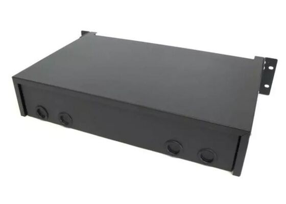 2U 48 Port Fiber Optic Patch Panel Light Fc Simplex Slide Out ODF