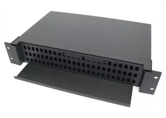 2U 48 Port Fiber Optic Patch Panel Light Fc Simplex Slide Out ODF