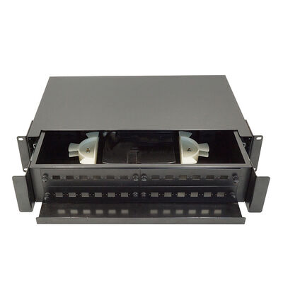 ODF 24 Port Fiber Optic Patch Panel Enclosure Box 24 Core SC