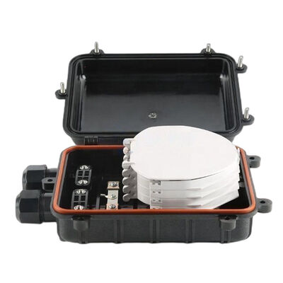Horizontal / Inline Joint Closure Box Waterproof Fiber Splice Enclosure Box