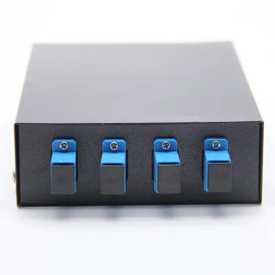 Mini Wall/Aerial Mount ODF 4 Port Fiber Termination Box LC/UPC D-Hold Adapter