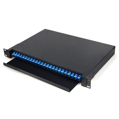 Single Mode Or Multimode Fiber Optic Patch Panel G652D/G657A1