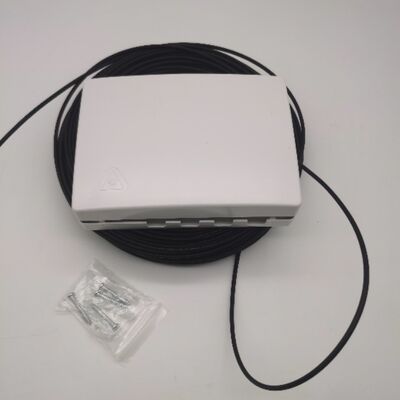 6Cores LC/APC Pre-Connectorized Optical Distribution Box 6Fibers Wall Outlet PTO Box