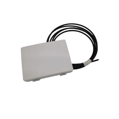 Black Fiber Termination Boxes Square Design 6 Ports Available