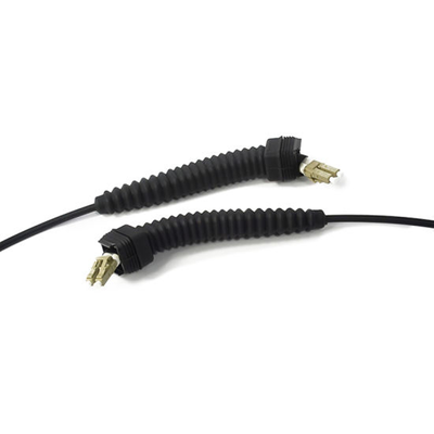 Flexible NSN Boot Fiber Patch Cord DLC DLC OM2 CPRI Cable NSN Boot End Patch Cord FTTA RRU BBU