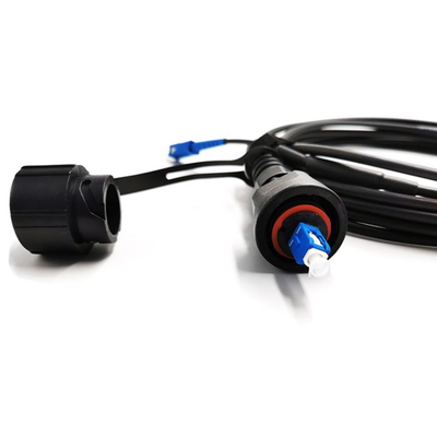Ip68 FTTA ODVA SC to ODVA SC UPC APC 5.0mm Outdoor Armored Waterproof Fiber Jumper Patch cord