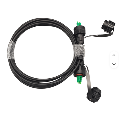 Ip68 FTTA ODVA LC to ODVA LC UPC APC 5.0mm Outdoor Armored Waterproof Fiber Jumper Patch cord