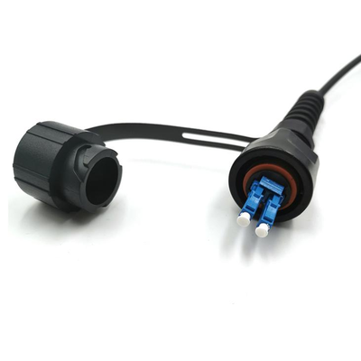 Ip68 FTTA ODVA LC to DLC UPC APC 5.0mm Outdoor Armored Waterproof Fiber Jumper Patch cord